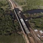 Puente sumergible,  Arroyo Cordobés, Paso del Billar